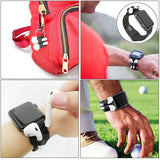 Maxbell 2 XSilicone Case Belt Holder Portable Anti-lost Strap for Apple AirPod White