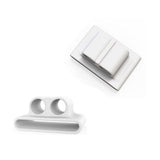 Maxbell 2 XSilicone Case Belt Holder Portable Anti-lost Strap for Apple AirPod White