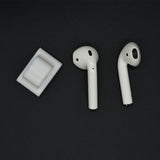 Maxbell 2 XSilicone Case Belt Holder Portable Anti-lost Strap for Apple AirPod White
