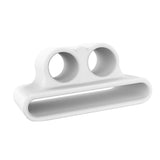 Maxbell 2 XSilicone Case Belt Holder Portable Anti-lost Strap for Apple AirPod White