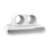 Maxbell 2 XSilicone Case Belt Holder Portable Anti-lost Strap for Apple AirPod White