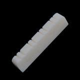 Maxbell 4x1 Piece Bone Mandolin Nut Blank for DIY Mandolin Parts 28x5x7mm