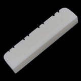 Maxbell 4x1 Piece Bone Mandolin Nut Blank for DIY Mandolin Parts 28x5x7mm