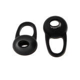 Maxbell 8x1Pair Universal Silicone Earbuds Eartips Caps for Wireless Earphone Black