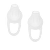 Maxbell 3x1Pair Universal Silicone Earbuds Eartips Caps for Wireless Earphone White