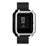 Maxbell 2 x PC Case Cover Protect Shell for Huami Amazfit Bip Youth Watch Black