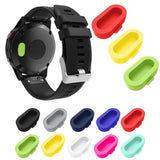 Maxbell 20 Pieces Soft Silicone Anti Dust Plugs for Garmin Fenix 5  Multi Colors