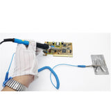 Maxbell 6xAnti-Static ESD Wrist Strap Components Discharge Band with Grounding Wire