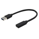 Maxbell 2xTYPE-C Female to USB 3.0 Male Extension Converter Cable Super Speed transfer