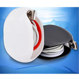 Maxbell 6xAutomatic Cable Winder Cord Organizer Holder for Headphones black