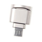 Maxbell 2xAluminium Alloy Micro USB 3.1 OTG for Micro SD/TF Card Reader Adapter