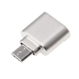 Maxbell 2xAluminium Alloy Micro USB 3.1 OTG for Micro SD/TF Card Reader Adapter