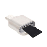 Maxbell 2xAluminium Alloy Micro USB 3.1 OTG for Micro SD/TF Card Reader Adapter