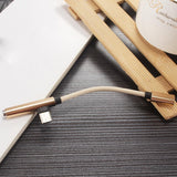 Maxbell 2 In 1 USB-C to Charger & 3.5mm AUX for Android Splitter Audio Cable black