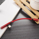 Maxbell 2 In 1 USB-C to Charger & 3.5mm AUX for Android Splitter Audio Cable black