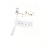 Maxbell 2xType c To 3.5mm Audio Cable Adapter Aux Headphone Jack For Samsung White