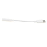 Maxbell 2xType c To 3.5mm Audio Cable Adapter Aux Headphone Jack For Samsung White