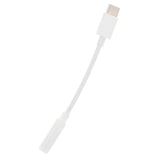 Maxbell 2xType c To 3.5mm Audio Cable Adapter Aux Headphone Jack For Samsung White