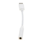 Maxbell 2xType c To 3.5mm Audio Cable Adapter Aux Headphone Jack For Samsung White