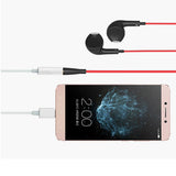 Maxbell 2xType c To 3.5mm Audio Cable Adapter Aux Headphone Jack For Samsung White