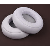 Maxbell 2xLeather Replacement Ear Pad Cushion Cover For Beats Pro white