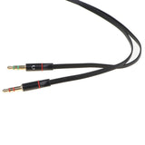 Maxbell 3x5 Pieces Audio Headphone Mic Splitter Cable 3.5mm Female to 2 Dual Male