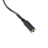 Maxbell 3x5 Pieces Audio Headphone Mic Splitter Cable 3.5mm Female to 2 Dual Male