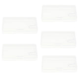 Maxbell Battery Storage Box Organizer Pack of 5 Cases. Stores AA 5th Batteries. Holds up to 8 Batteries per Pack - Aladdin Shoppers