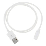 Maxbell 20xUSB 2.0 to 4 PIN Magnetic Cable Charger Cord For Smart Watch Bracelet  white