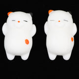 Maxbell 2xSquishies Toy Soft Squishy Stress Relief Kids Adult Toy cat