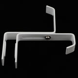 Maxbell 2xMetal Headphone Stand Hook Hanger Universal For Headset Holder white