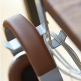 Maxbell 2xMetal Headphone Stand Hook Hanger Universal For Headset Holder white