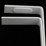 Maxbell 2xMetal Headphone Stand Hook Hanger Universal For Headset Holder white