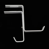 Maxbell 2xMetal Headphone Stand Hook Hanger Universal For Headset Holder white