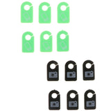 Maxbell 2x2 Sets Wire Label Tie Network Cable Marker Wire 2x1.5 cm