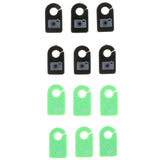 Maxbell 2x2 Sets Wire Label Tie Network Cable Marker Wire 2x1.5 cm