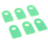 Maxbell 2x2 Sets Wire Label Tie Network Cable Marker Wire 2x1.5 cm