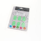 Maxbell 2x2 Sets Wire Label Tie Network Cable Marker Wire 2x1.5 cm