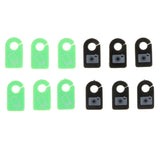 Maxbell 2x2 Sets Wire Label Tie Network Cable Marker Wire 2x1.5 cm