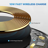 2 Pieces Wireless Fast Charging Stand Pad   Universal Charger for iPhone