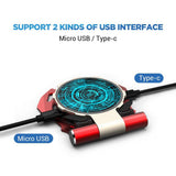2 Pieces Wireless Fast Charging Stand Pad   Universal Charger for iPhone