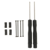 Maxbell 2xSmart Watch Band Strap Connector Adapter Replacement for Suunto Core Black