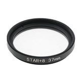Maxbell 12x37mm Star-effect Light Flare Cross Filter for Camera Lens mm8