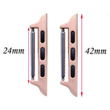 Maxbell Watch Band Adapter For Apple Watch 4 Strap Connector 44mm Rose Gold - Aladdin Shoppers