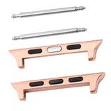 Maxbell Watch Band Adapter For Apple Watch 4 Strap Connector 44mm Rose Gold - Aladdin Shoppers