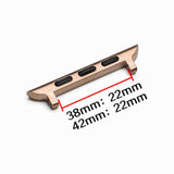 Maxbell Watch Band Adapter For Apple Watch 4 Strap Connector 44mm Rose Gold - Aladdin Shoppers