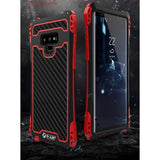 Maxbell Silicone Metal Case with Built-in Screen Protector Shockproof Case Cover for Samsung Note 9 - Aladdin Shoppers