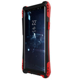 Maxbell Silicone Metal Case with Built-in Screen Protector Shockproof Case Cover for Samsung Note 9 - Aladdin Shoppers