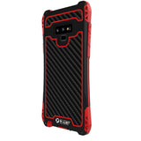 Maxbell Silicone Metal Case with Built-in Screen Protector Shockproof Case Cover for Samsung Note 9 - Aladdin Shoppers
