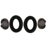 Maxbell 2x2x Earpads for Sony MDR-1000X WH-1000XM2 Headphones Leatherette Pad Black